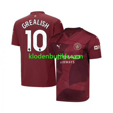 Manchester City Jack Grealish 10 Tredje Fotballdrakt 2024/25 Kortermet